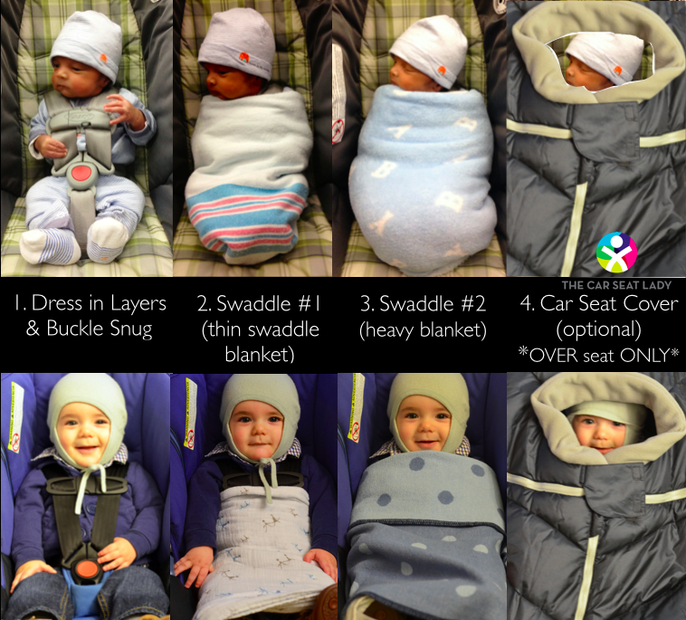 Car seat 2025 approved winter coat