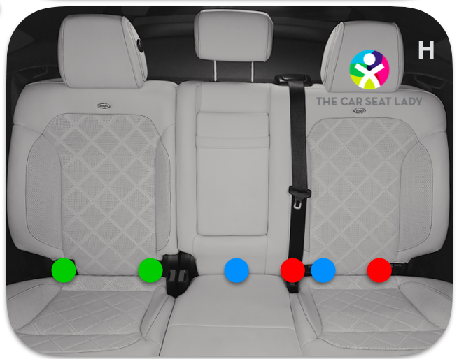 How to install 2025 car seat in middle