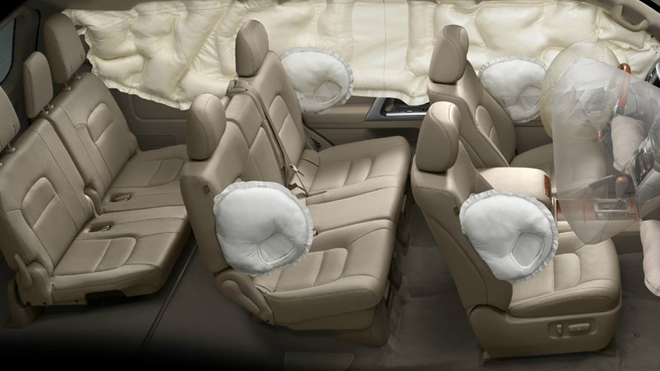 Airbags in car on sale seats