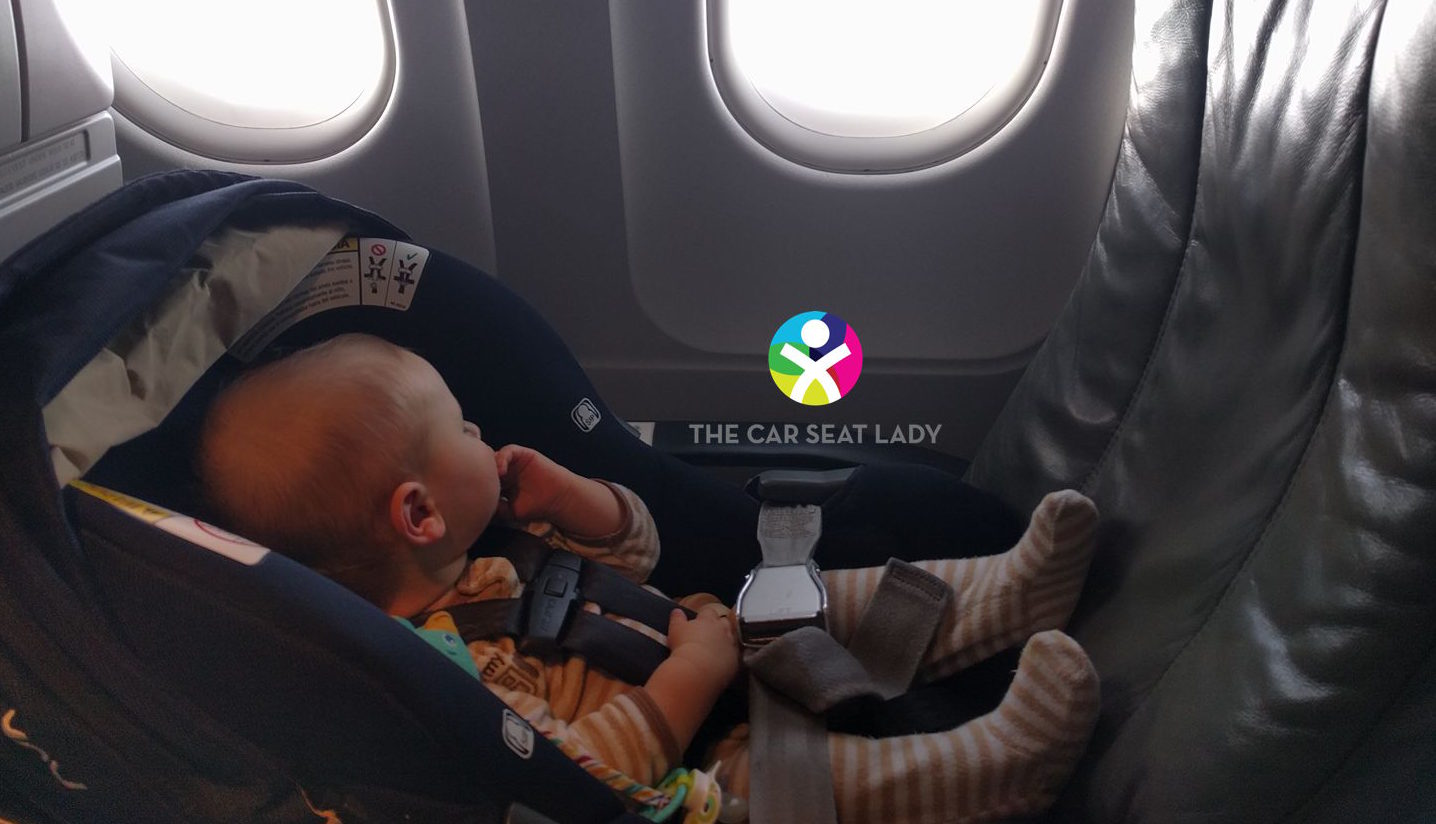 car seats and strollers on planes