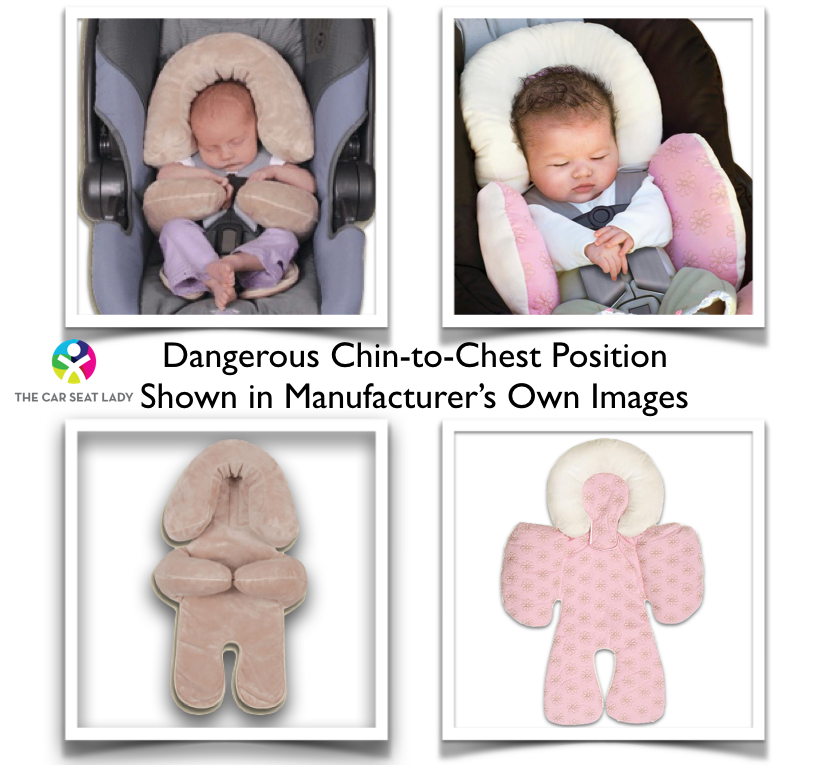 The Car Seat Lady How to Position a Newborn Baby’s Head in the Car Seat