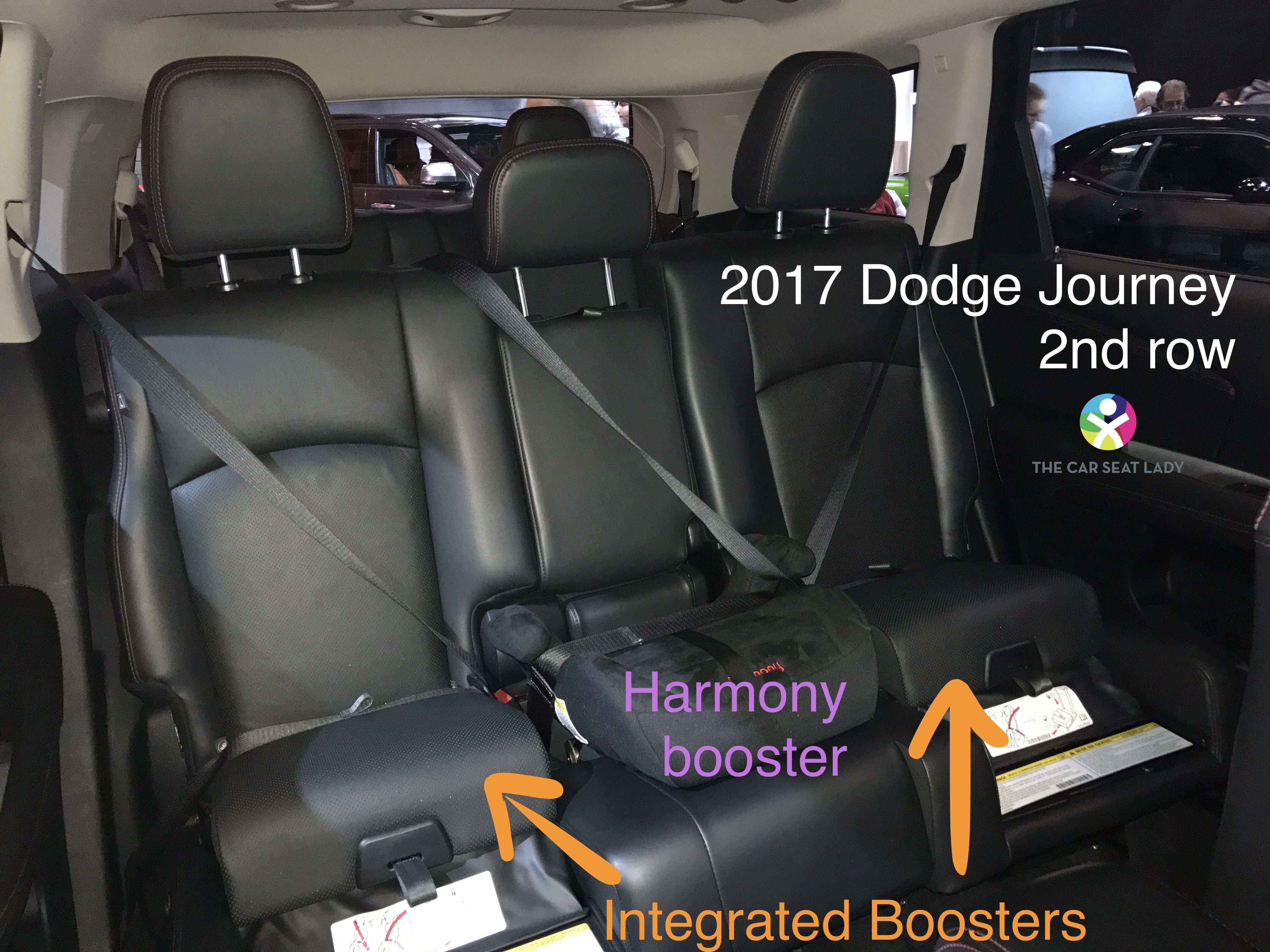 dodge journey three car seats