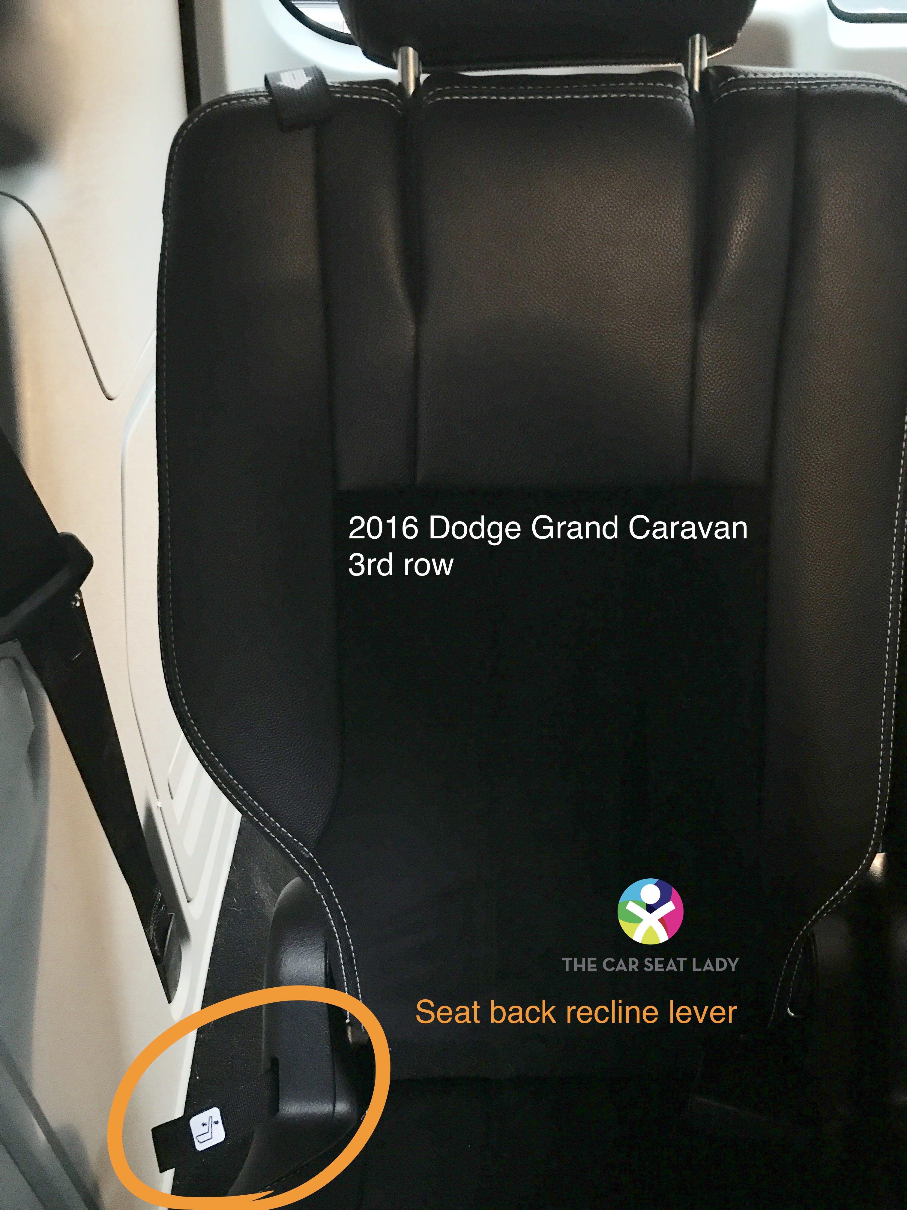 2019 dodge caravan 2025 car seat installation