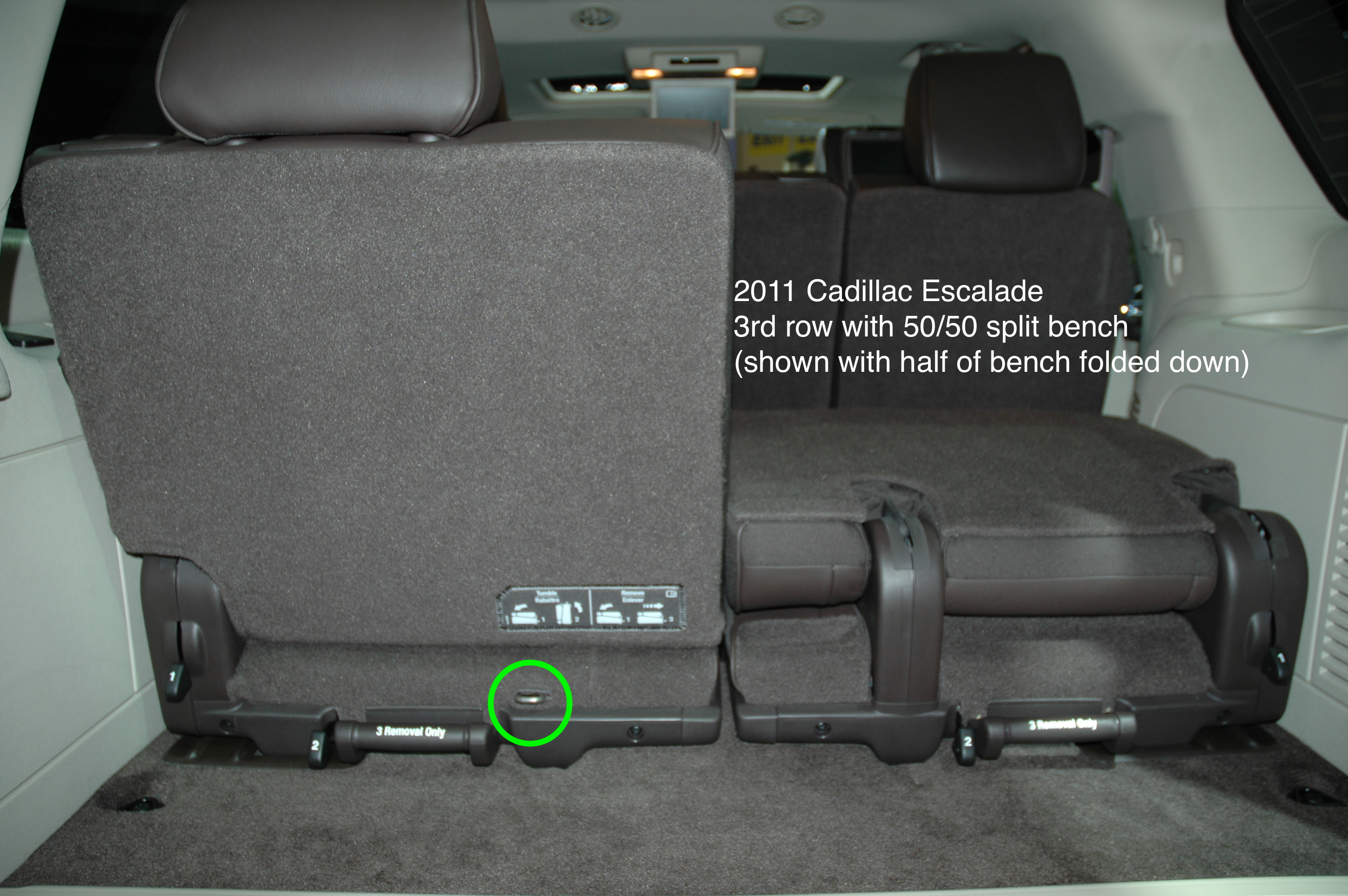 Chevy tahoe car seat installation sale