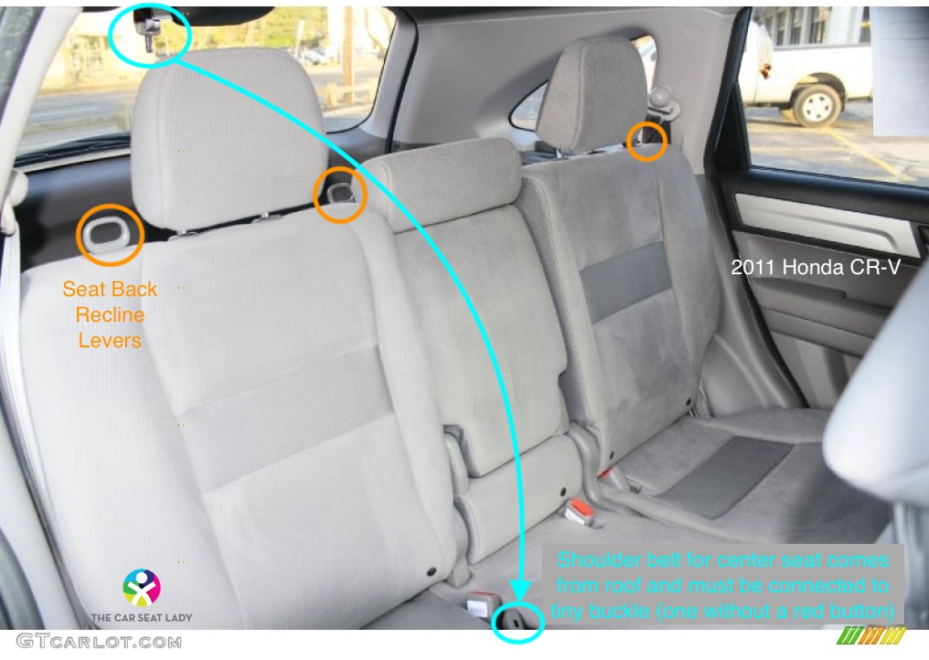 The Car Seat Ladyhonda Cr V, Where Does The Infant Car Seat Go In A Honda Cr V