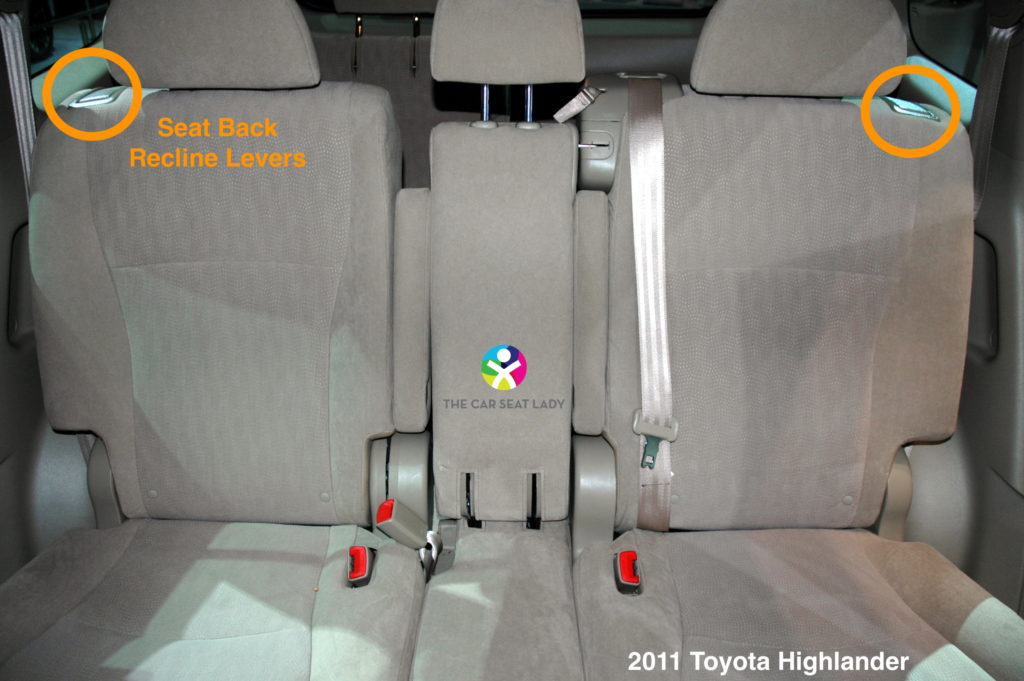 The Car Seat LadyToyota Highlander - The Car Seat Lady