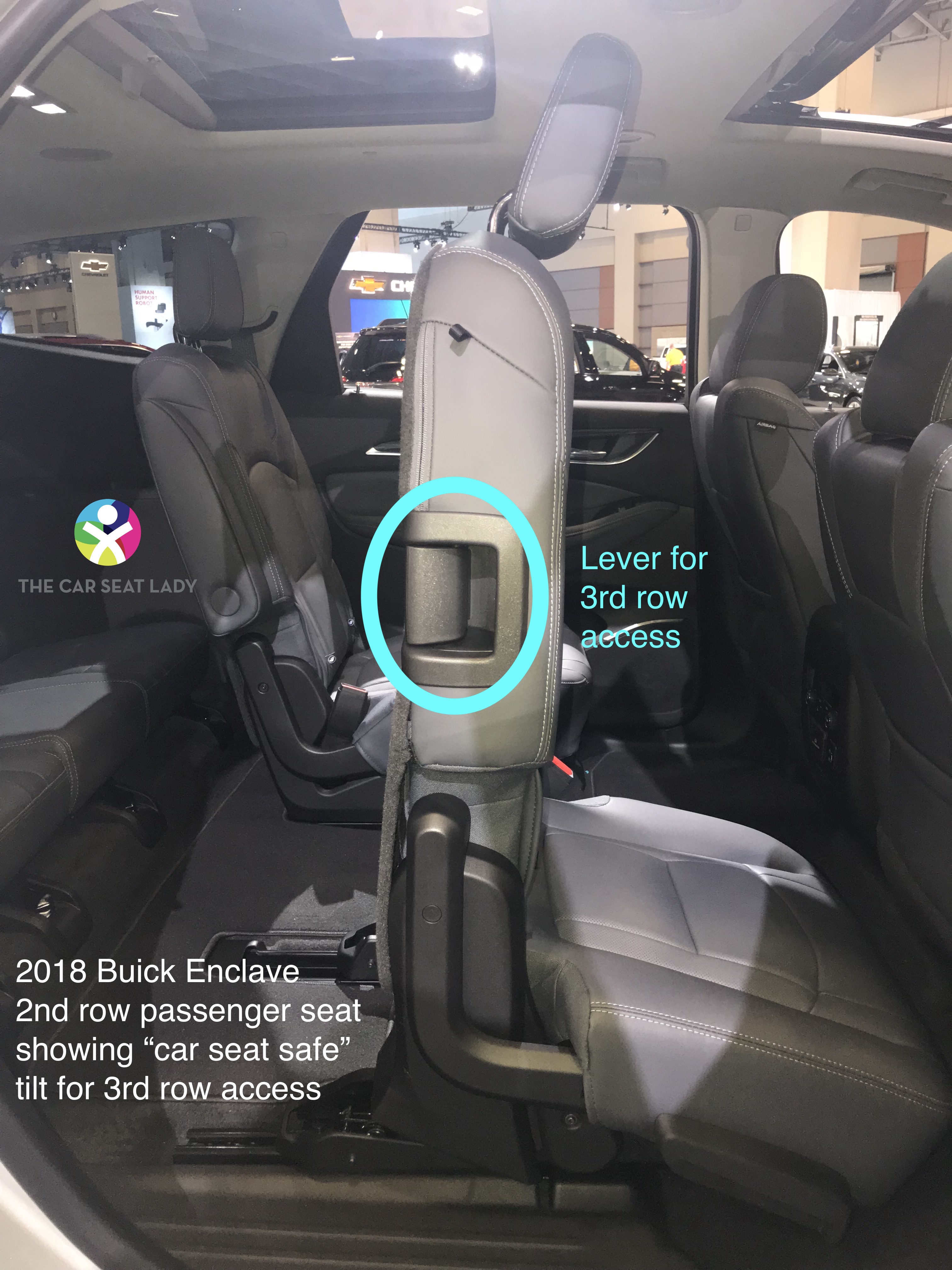thumbnail image 2 of 2018-2023 Buick Enclave Floor Liner Package – Front, 2nd Row, 3rd Row & Cargo – Ebony OEM 2 of 5