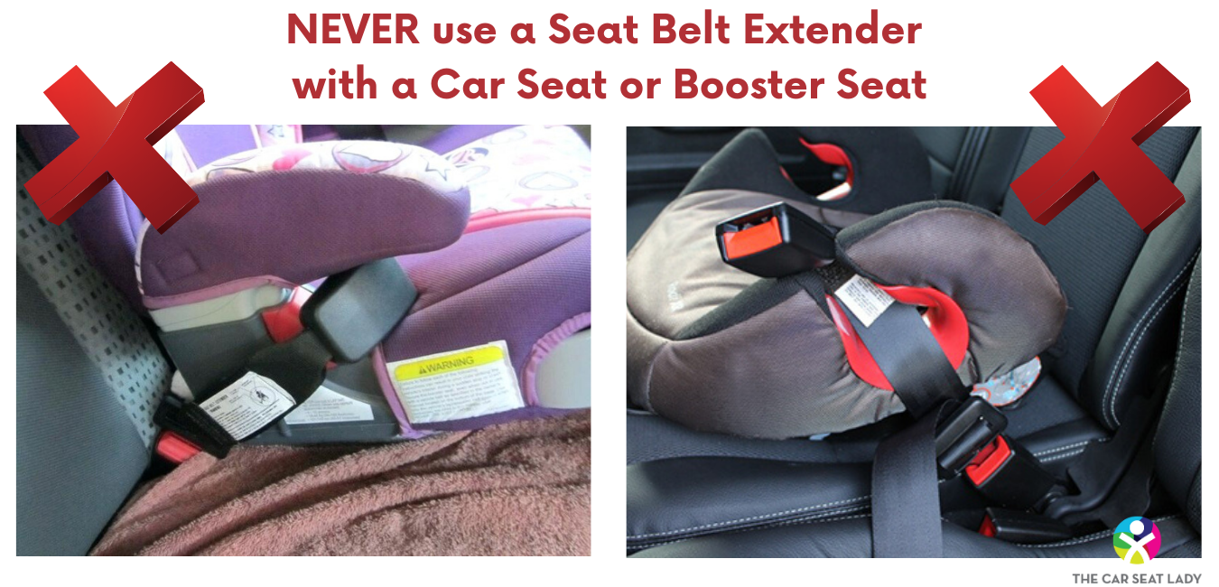 Seatbelt extenders