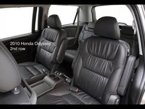 2010 Honda Odyssey 2nd row side