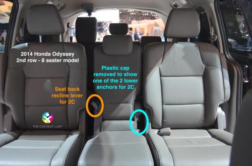 The Car Seat Ladyhonda Odyssey, Where To Put Car Seat In Minivan