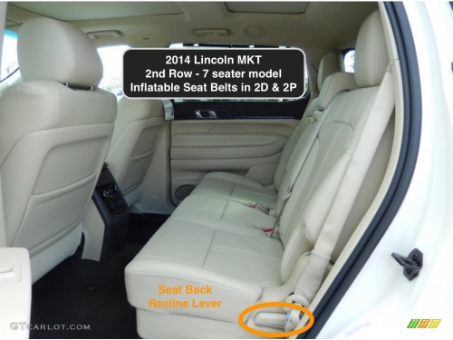 2014 Lincoln MKT 2nd row 7 seater model inflatable belts gtcarlot