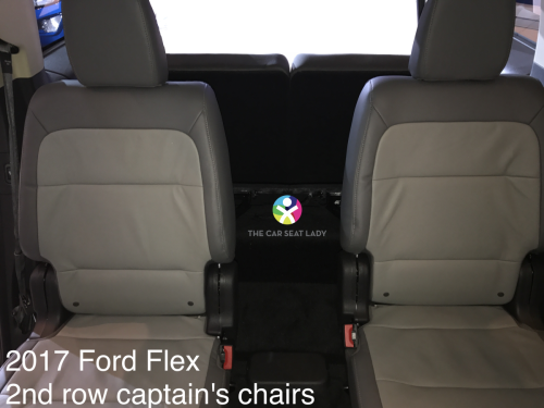 2017 ford flex 2nd row captains chairs frontal