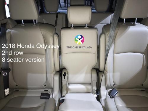 2018 Honda Odyssey 2nd row 8 seater version