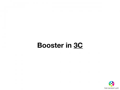 Booster in 3C slide