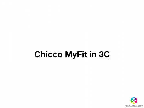 Chicco MyFit FF in 3C slide