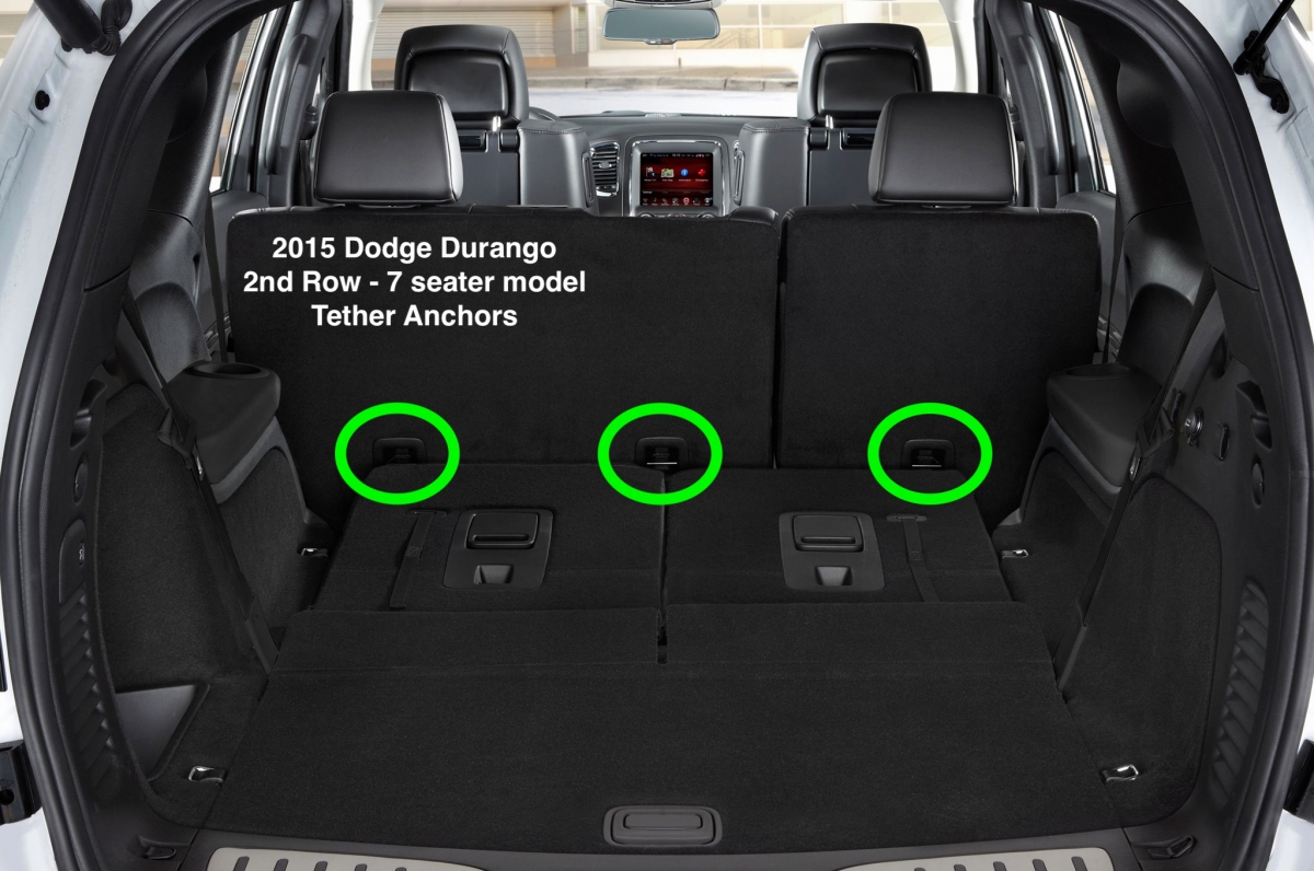 The Car Seat LadyDodge Durango 7 seater 20112018 The Car Seat Lady