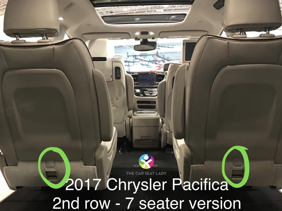 The Car Seat LadyChrysler Pacifica 20172018 7seater model The Car