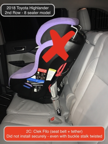 The Car Seat LadyToyota Highlander 2018 - The Car Seat Lady