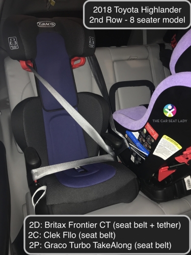 The Car Seat LadyToyota Highlander 2018 - The Car Seat Lady