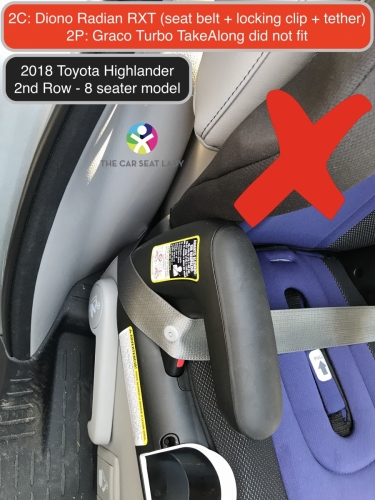 The Car Seat LadyToyota Highlander 2018 - The Car Seat Lady
