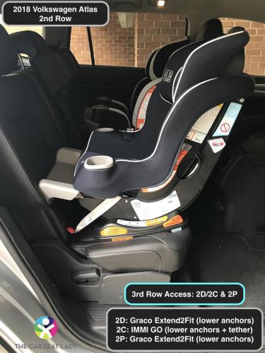 The Car Seat LadyVolkswagen Atlas + Atlas Cross Sport - The Car Seat Lady