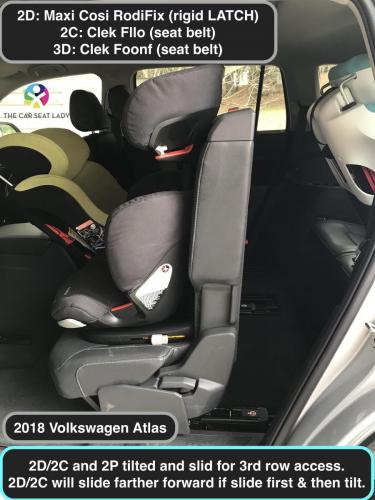 The Car Seat LadyVolkswagen Atlas + Atlas Cross Sport - The Car Seat Lady